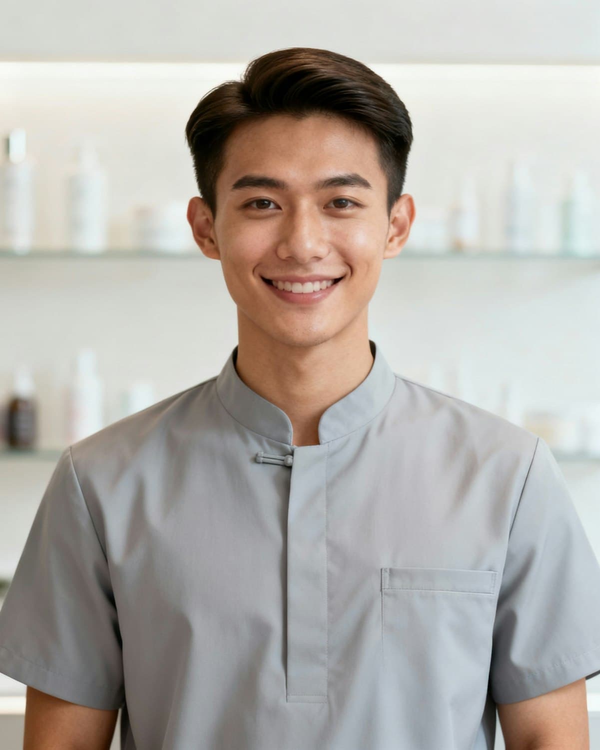 Portrait of Daniel Chen, head of performance